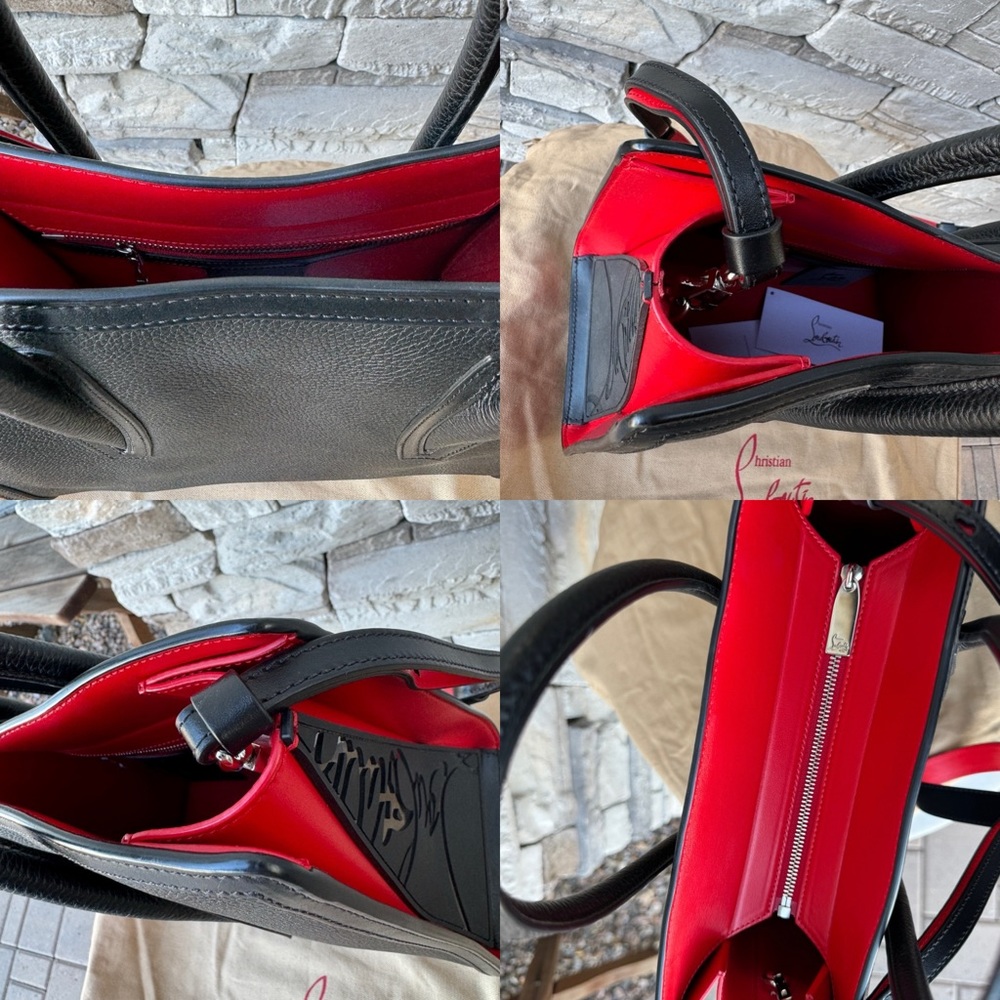 SOLD Christian Louboutin Medium Paloma Leather Tote - Picture 7 of 15